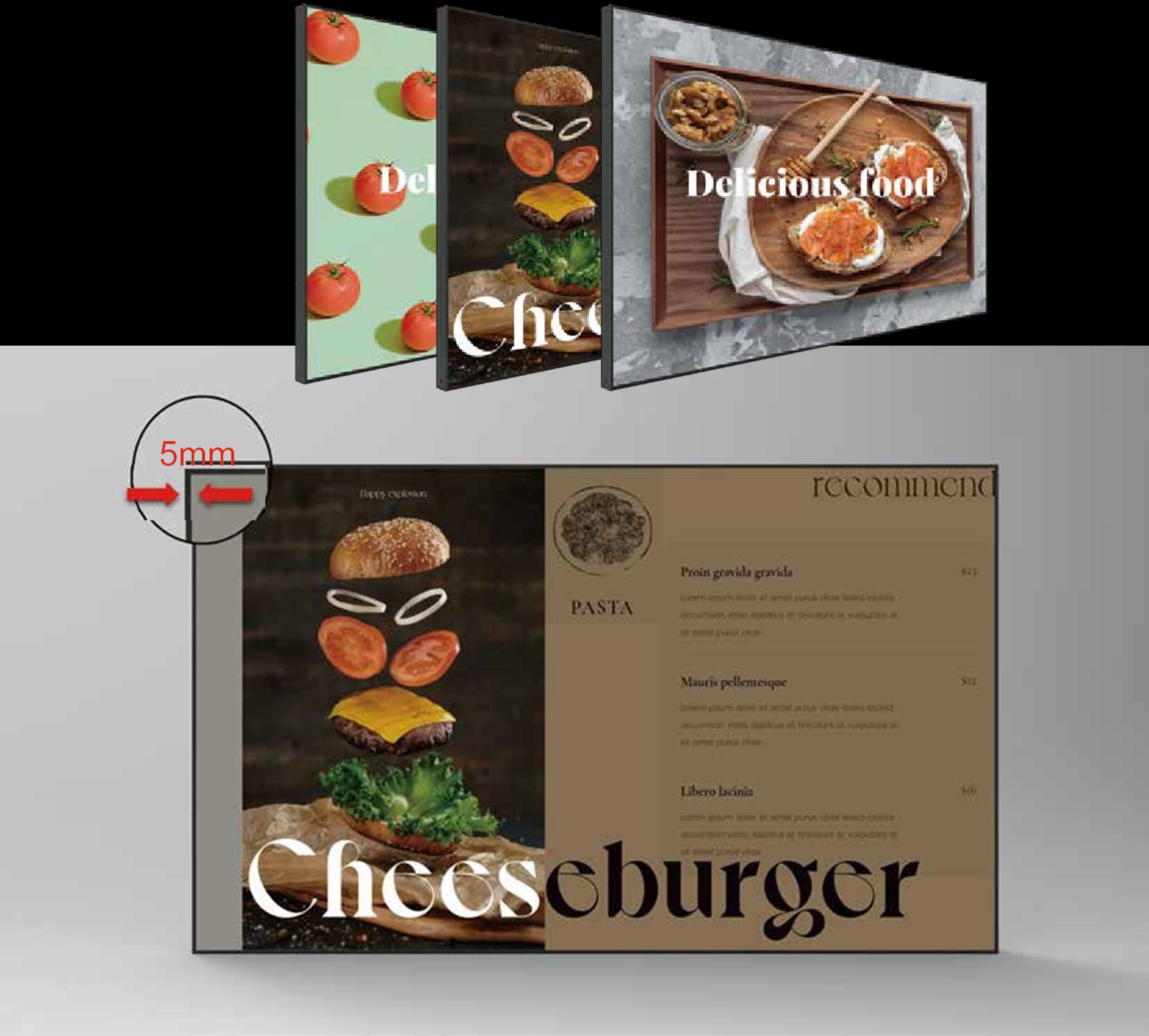 Ultra SLIM Bezel Digital Sinage | B01 Series